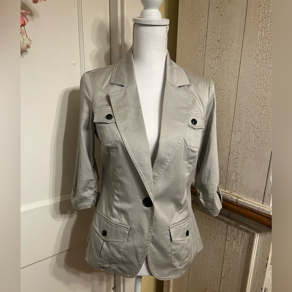 Charlotte Russe Light Tan Blazer